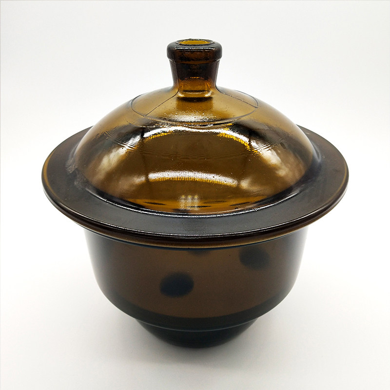 玻璃干燥器棕色透明真空干燥器120t150 180 210 240 300 350 400m