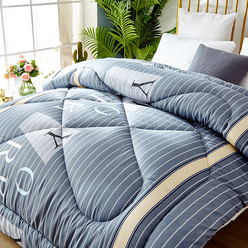被子冬被加厚保暖冬季单人学生宿舍春秋空调被褥T双人太空被棉被