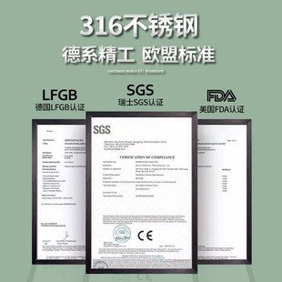 316不锈钢e辅食剪刀宝宝专用可拆卸儿童剪子外带可剪肉便携食物剪