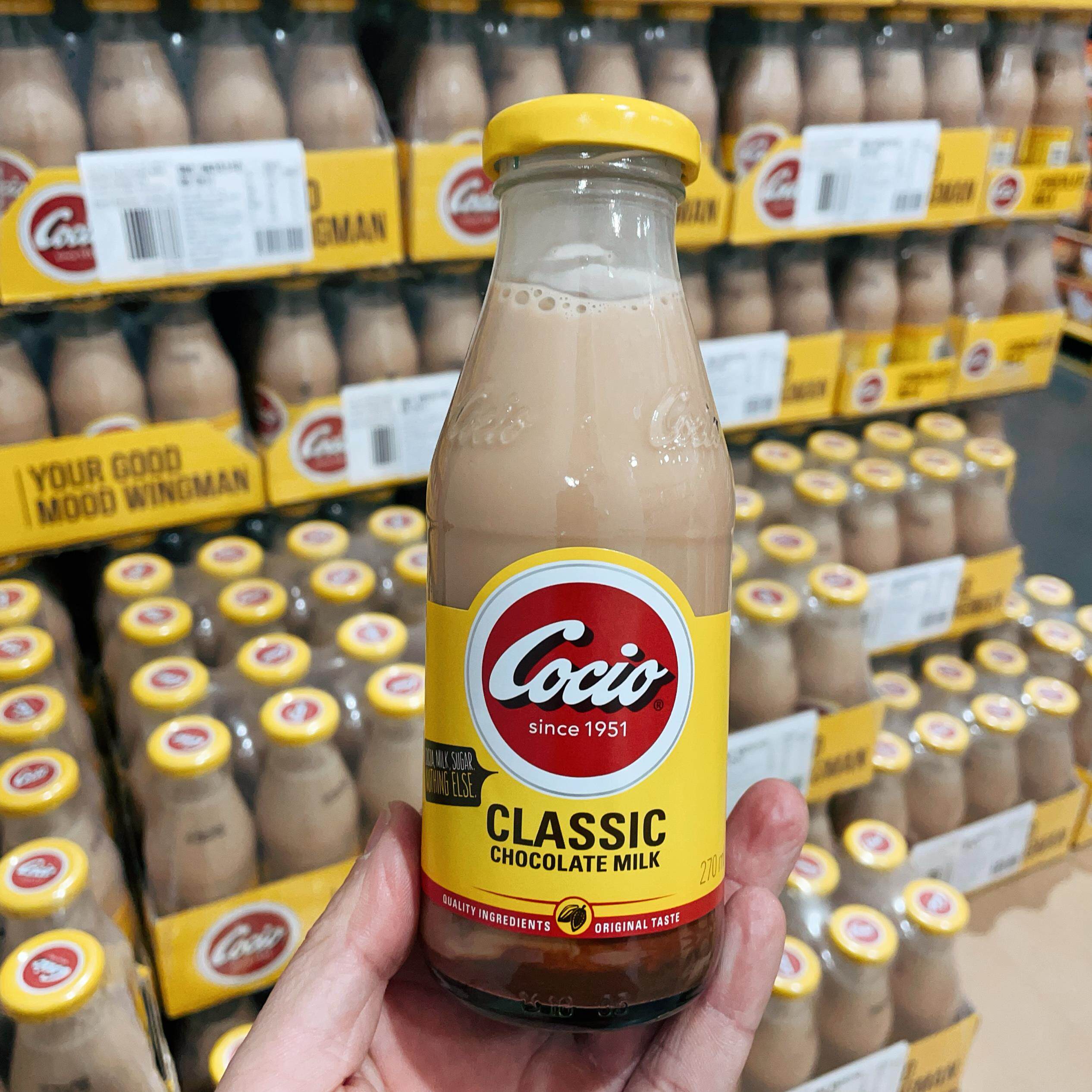 可酷优COCIO巧克力牛奶270mlx8瓶丹麦进口口感丝滑调制乳山姆代购