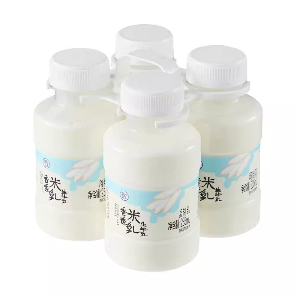 盒马代购香香米乳生牛乳235ml*4冷藏甄选泰国茉莉香米调制乳饮品