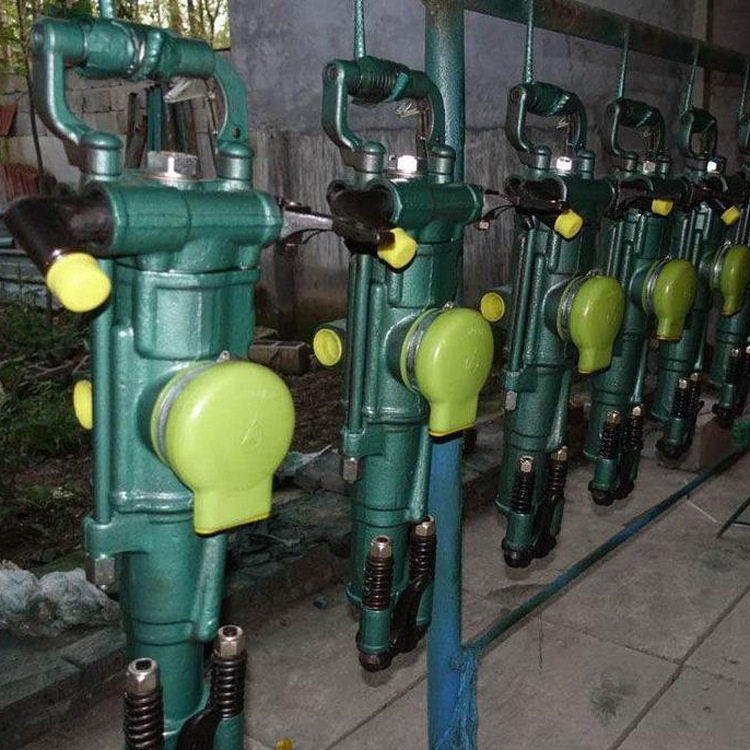 煤矿气腿式气动凿岩机 隧道开采打孔手持式风钻 YT28凿岩机厂家