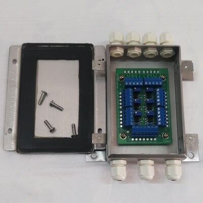 地磅接线盒JXH-S6-T模拟信号输入使用JIAN单维护FANG便地磅接线盒