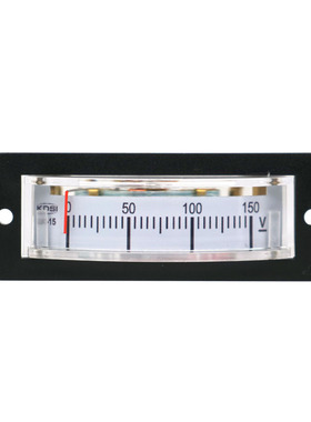 KDSI/康的斯槽形电压仪表BP-15 DC150V指针面板表 小型直流电压表