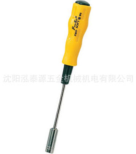 台湾宝工/Pro'skit  19400-M5 黄黑软柄套筒 起子 5.0*70mm  公制