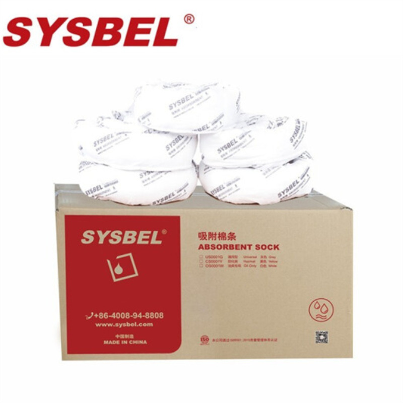 油类专用吸附棉条OS0001W西斯贝尔吸油棉白色条形吸油棉防化棉