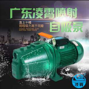 150 广东凌霄JET 100家用自吸泵喷射泵高扬程农用深井水抽水泵机