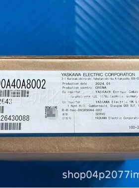 安川伺服X SGMXJ-02AUA6SC2 SGDXS-1R6A40A8002 总线电机200W无刹