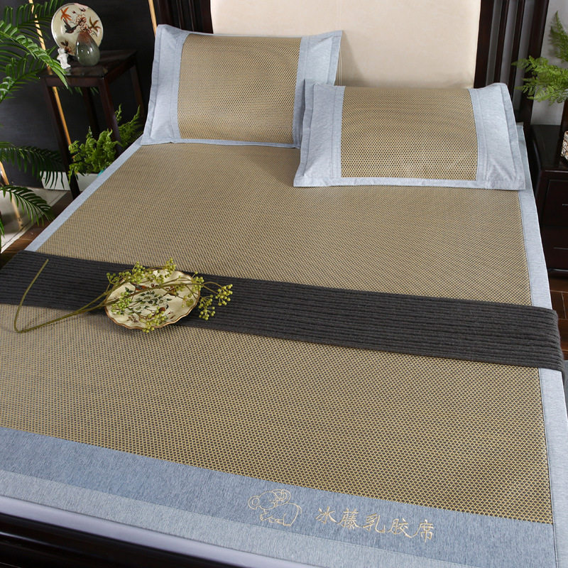 新款乳胶冰藤席三件套加厚重9斤三明治1.5空调席双人1.8床软席子,鲜花速递/花卉仿真/绿植园艺,其它园艺用品,淘宝优惠券,粉丝福利购,淘宝优惠卷