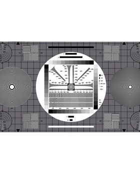 3nh三恩驰YE0167高清电视通用测试图卡 通用高清分辨率测试图卡