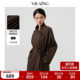 上衣 穿搭美拉德棕色长款 VIEA.ING薇迎商场同款 风衣外套女2025秋季