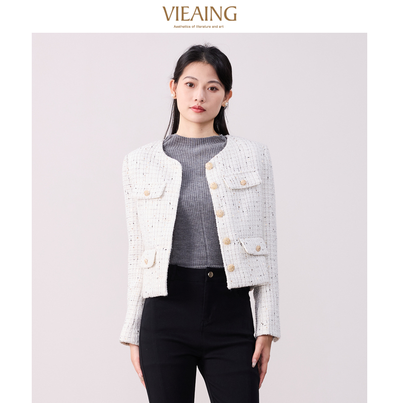 VIEA.ING薇迎小香风小个子外套