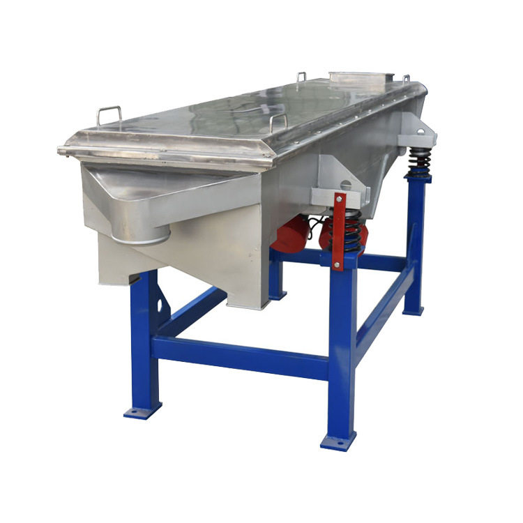 方形振荡筛设备 长方形直线振动筛 石料分离振动筛