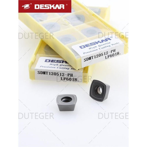 戴斯卡四方快进给铣刀片不锈钢SDMT150512/150512-GH/PH LF6018