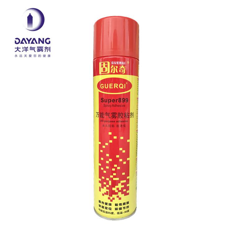 固尔奇899气雾型喷胶建筑装潢无纺布喷胶木板墙壁纸地毯音响胶水