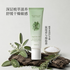 她的屿秋冬不油腻防干裂护手霜