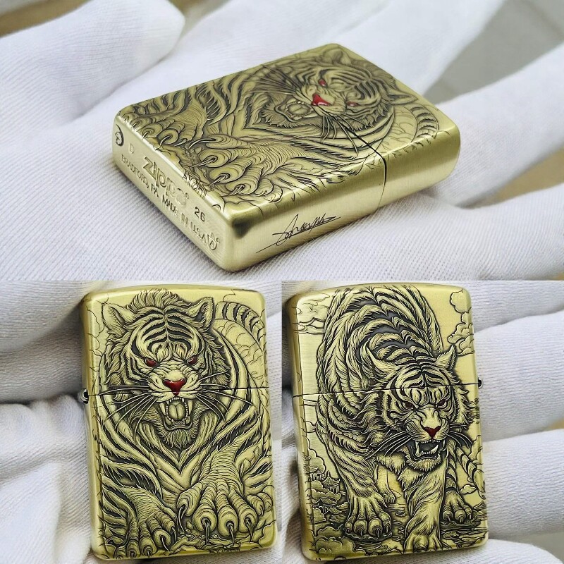 正版Zippo/芝宝防风煤油款打火机