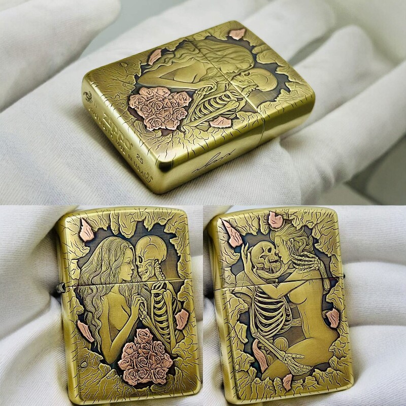 正版Zippo芝宝防风煤油款打火机