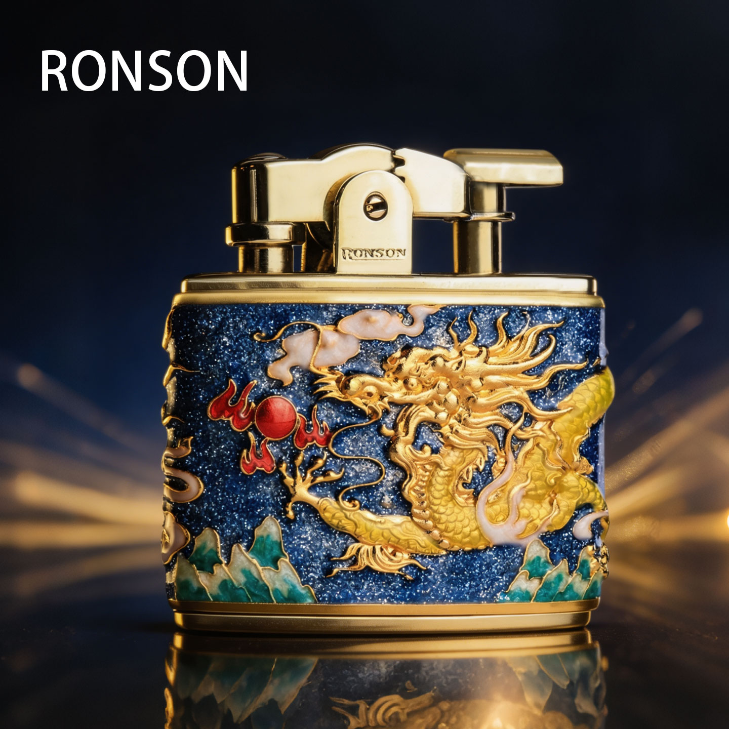 RONSON日本朗森打火机复古男士