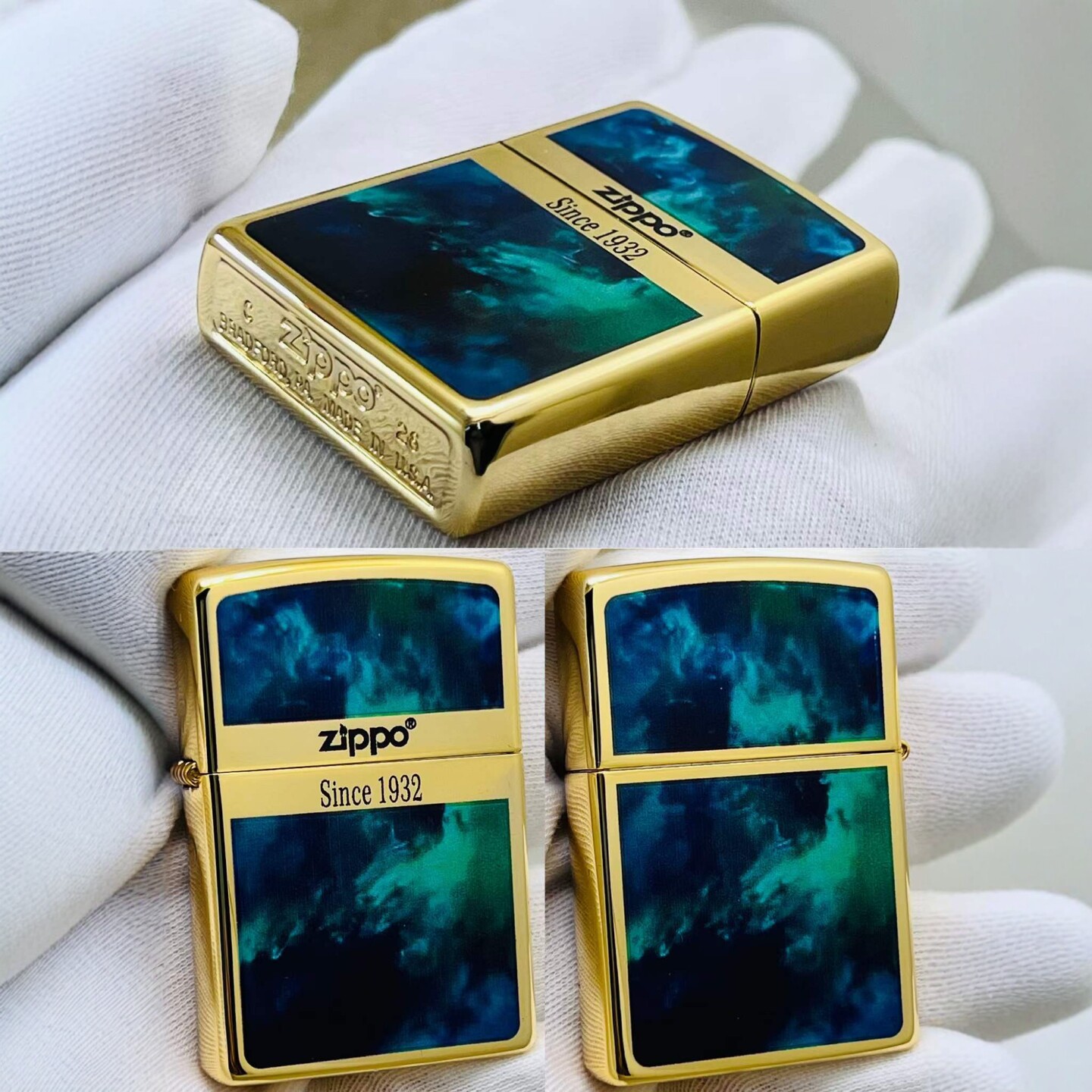 正版Zippo品牌打火机防风煤油款