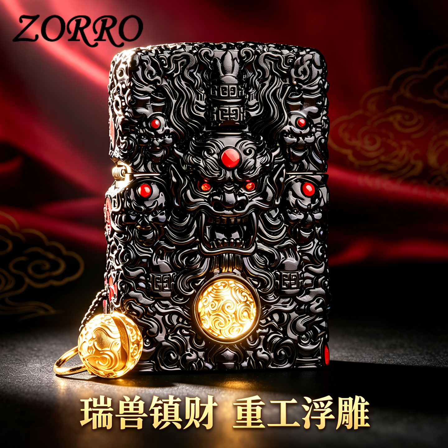 佐罗ZORRO煤油款打火机防风耐用图片