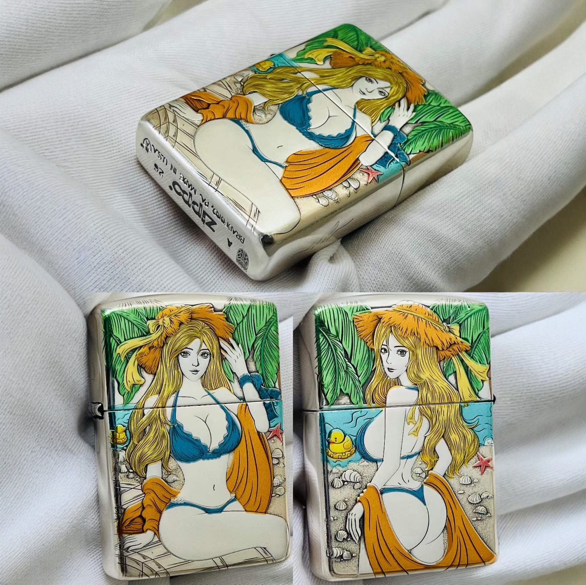 正品Zippo芝宝防风煤油打火机