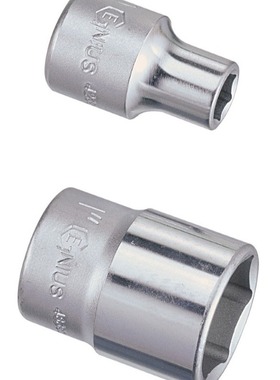 天赋（GENIUS）323206系列3/8″手动公制6角套筒
