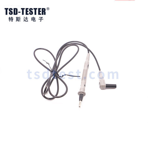 T0601双色注塑数字万用表灯4mm灯笼头表笔线/测试笔/表笔