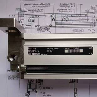 RSF MSA 374.65 420 折弯机光栅尺 5V 5U RS422信号 浙江上海销售