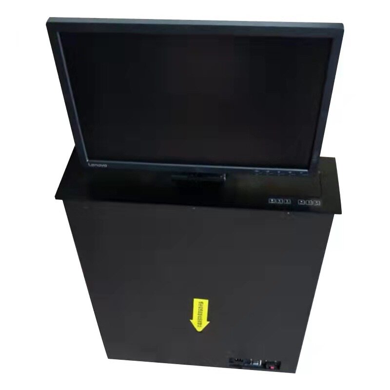 19寸液晶屏升降器、无纸化会议升降系统厂家、10.1寸电子桌牌