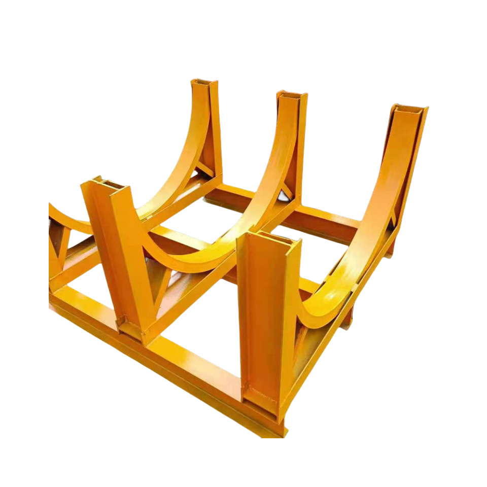 建筑施工钢筋笼支架定型化钢材存放架胎架平台施工存放