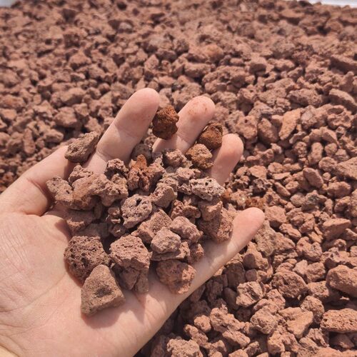 火山石/火山岩用于育苗拌土园艺植料铺面石污水处理改良土壤矿物