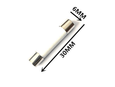 熔断器 30A R058陶瓷保险丝管 500V 30A 6X30mm 100个/盒