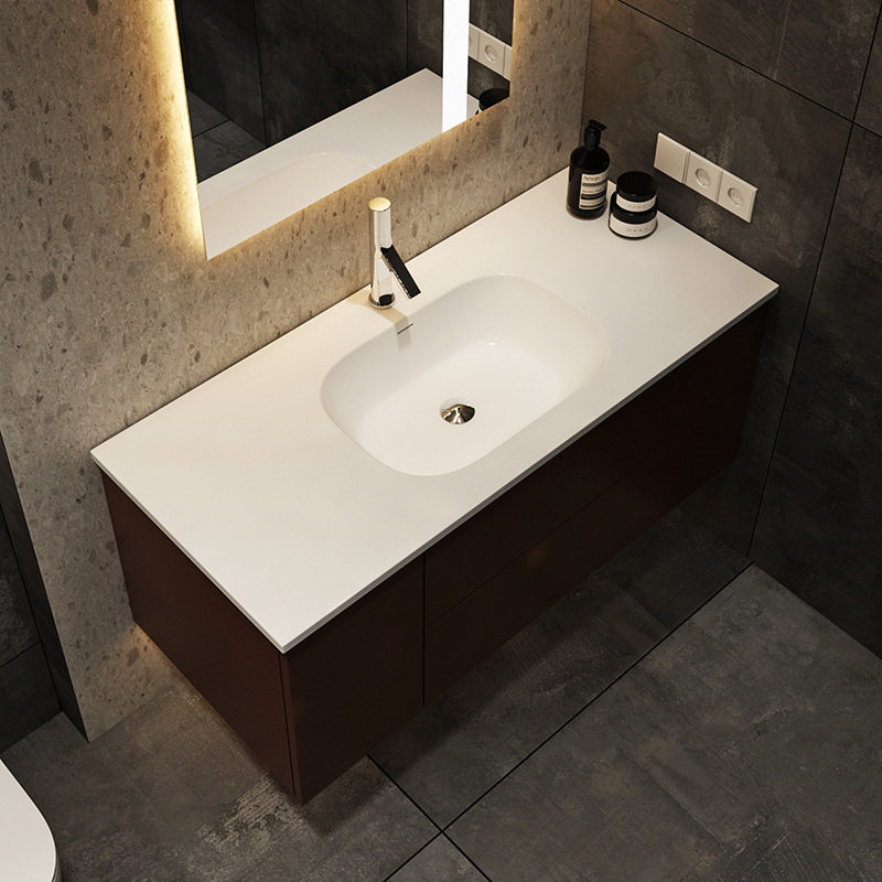 微晶石一体盆国产纯亚克力人造石一体盆设计浴室柜单盆壁挂洗手台,模玩/动漫/周边/娃圈三坑/桌游,文化/体育周边,淘宝优惠券,粉丝福利购,淘宝优惠卷