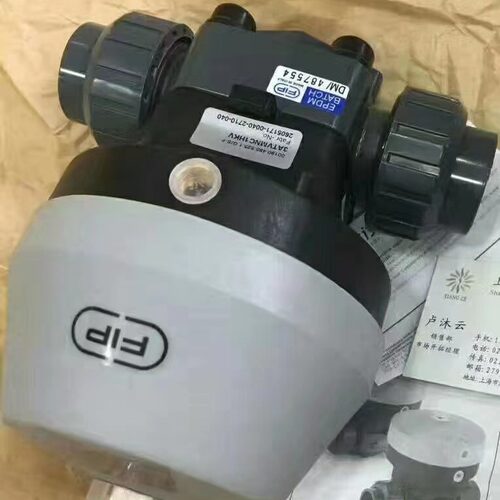 FIP格林韦德球阀手动 气动元件VKDDM063E/DN50 PN10 PP-H原装现货
