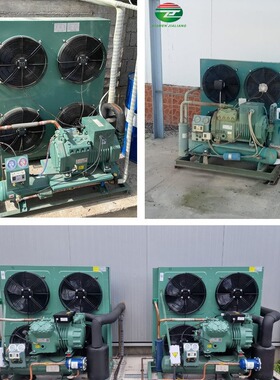 Condensing Unit 制冷压缩机全套中高低温冷凝机组设备制冷机组