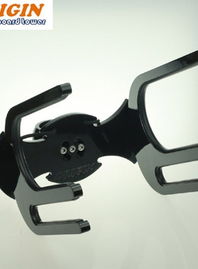 船舶游艇跪式滑水板和尾波滑水板双用铝制支架黑色OWT-WKIIB