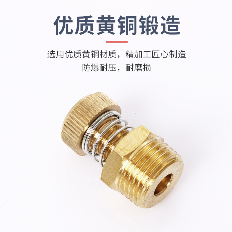 永富气动元件厂 气动元件 气动接头 弹簧节流阀供应批发