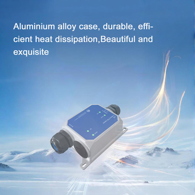 2.5G outdoor POE injector,90W ,IP67,12-57Vdc in,6KV lighting