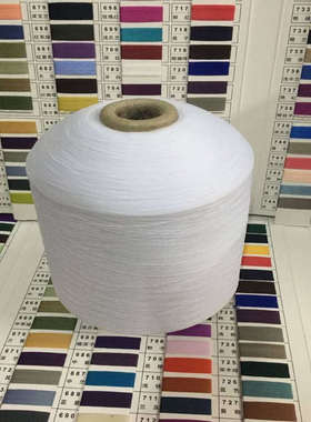 仿锦纶倍捻高弹丝70D/2有色涤纶高弹丝140D仿尼龙丝黑色米白漂白A