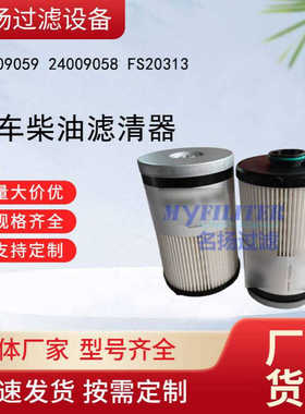 供应卡车柴油滤清器24009059 24009058 FS20313
