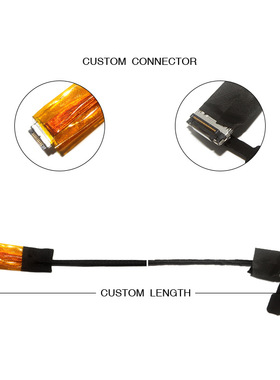 I-PEX 20346-010T 同轴线束 EDP 屏幕 0.4 间距 10P 双头EDP屏线