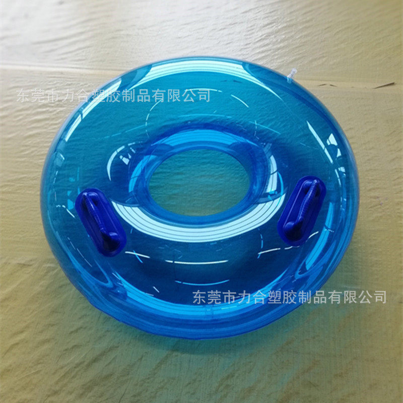 水上乐园河道PVC高弹充气皮筏加厚单/双筏游泳圈滑水圈滑水运动