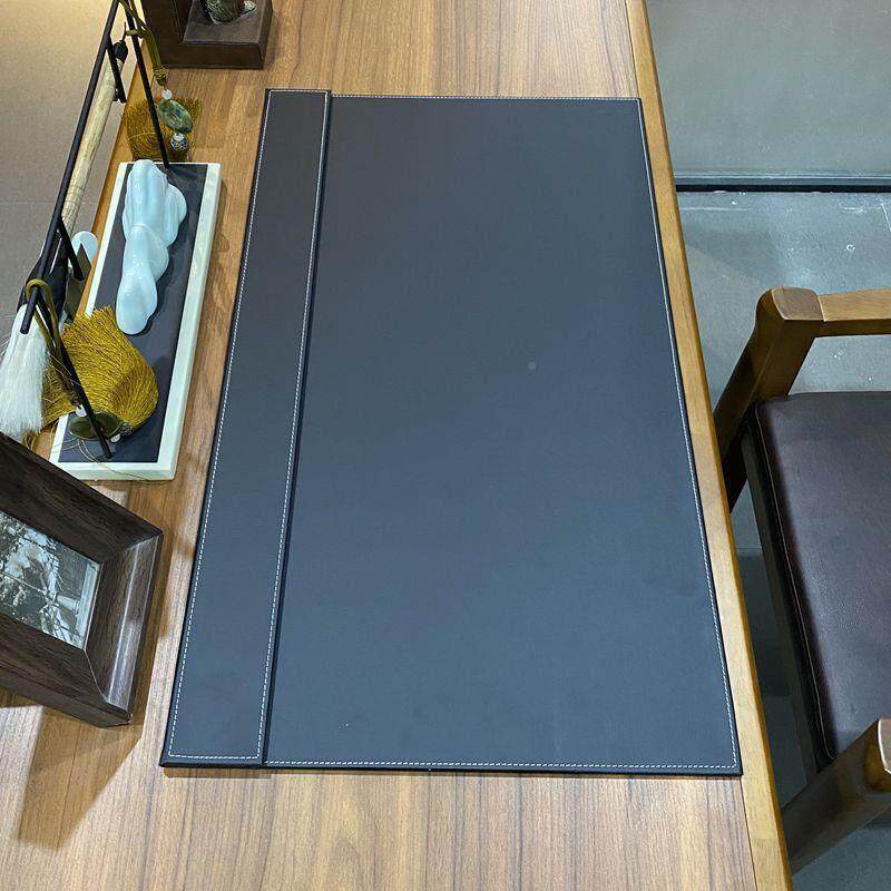 商务办公桌垫写字垫板书桌垫大班台电脑鼠标垫皮革加厚硬面超大号