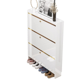 架 柜门口玄关柜进门简约现代鞋 17cm超薄轻奢窄款 小尺寸翻斗家用鞋