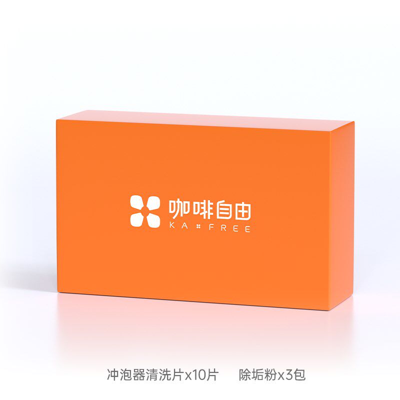 咖啡自由冲泡器清洁片除垢粉剂二合一清洁套组全自动咖啡机家用