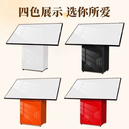 饭店灯箱餐饮菜单展架大屏落地发光广告牌展示牌点餐摆台菜谱灯箱