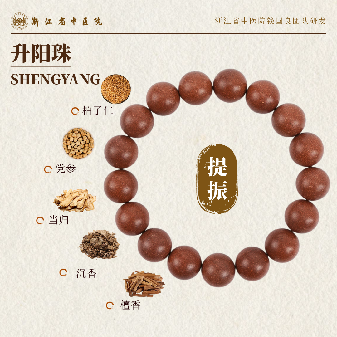 天台山【省中升阳珠】合香珠中药手串链文玩女男士端午父亲节礼物