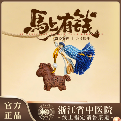 天台山【浙江省中医院】合香吊坠中药挂件马上有钱钥匙扣挂件摆件