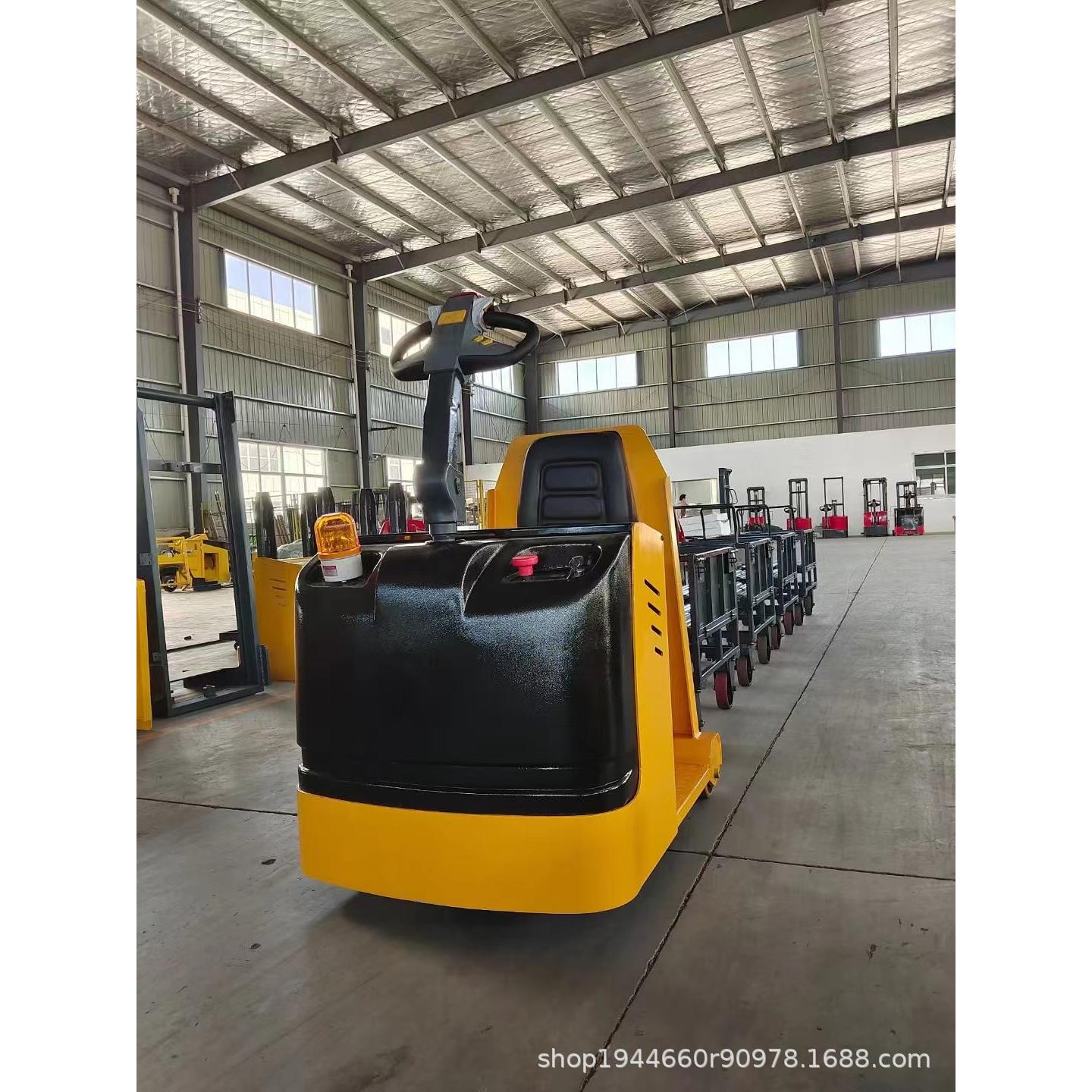 电动拖车电动牵引车头拖挂车工厂搬运车厂房拖车码头电动转运车